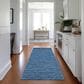 Dalyn Rug Company Laidley 2"3" x 7"6" Navy Indoor/Outdoor Runner, , large