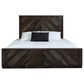 Fallridge Balam 4-Piece King Platform Bedroom Set in Black, , large