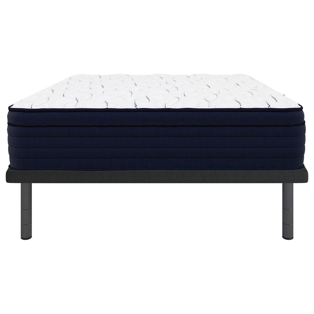 Southerland Shasta Medium Euro Top Queen Mattress with Plateau Platform Base, , large