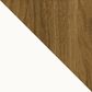 DHP Tallulah Plant Stand with White Stand in Danish Walnut, , large