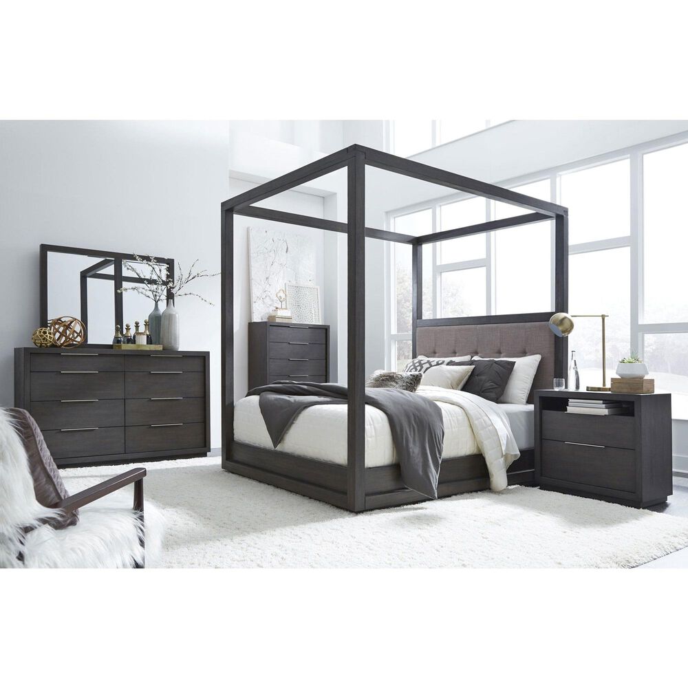 Urban Home Oxford Dresser Mirror in Basalt Grey, , large