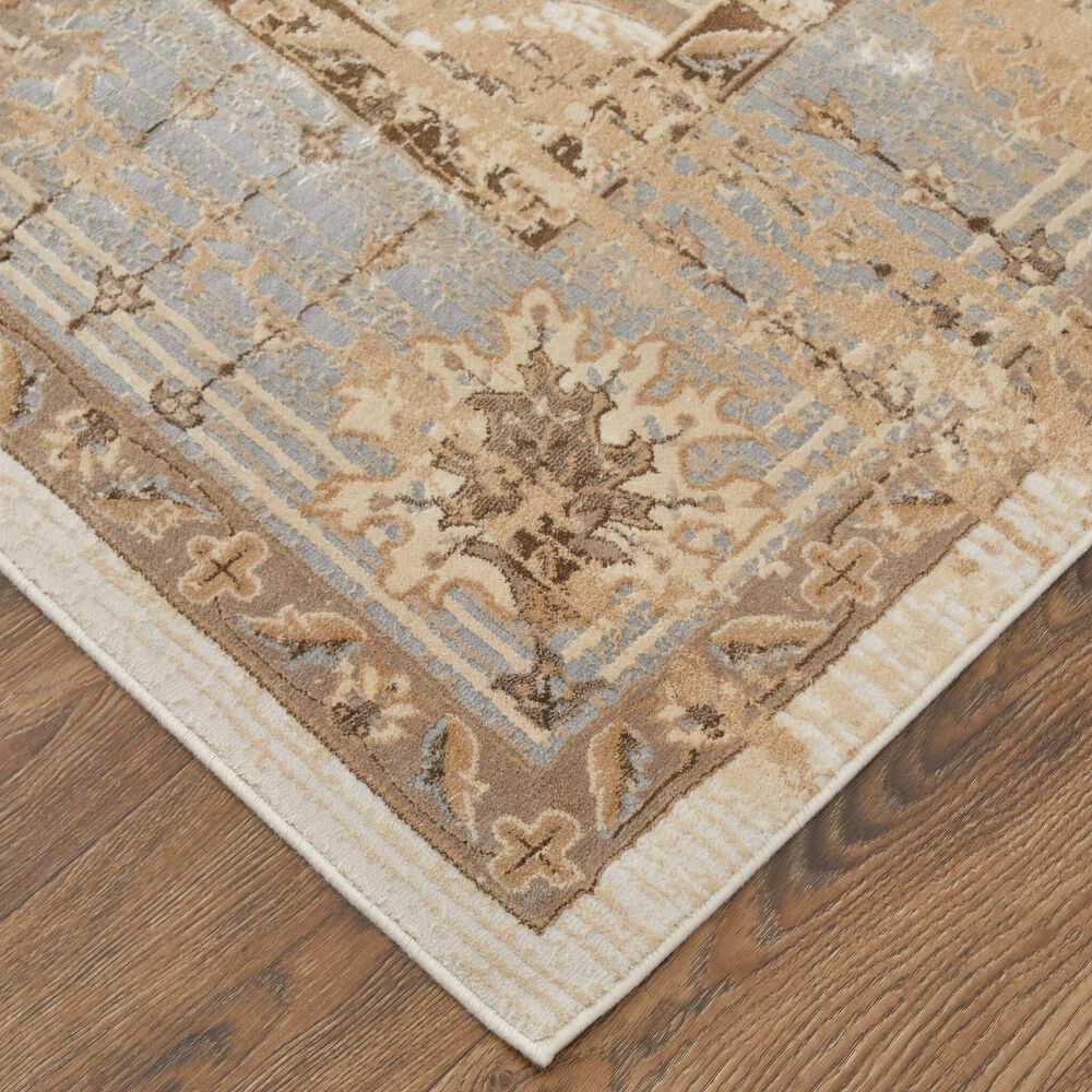Feizy Celene 39KWF 9&#39; x 12&#39; Beige and Gray Area Rug, , large