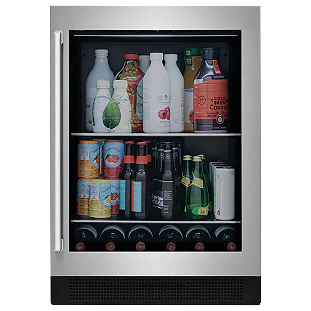 Frigidaire 5.1 Cu. Ft. UnderCounter Beverage Center in Stainless Steel