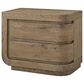 Sterling Timber Pagosa Curved Left Nightstand in Oak, , large