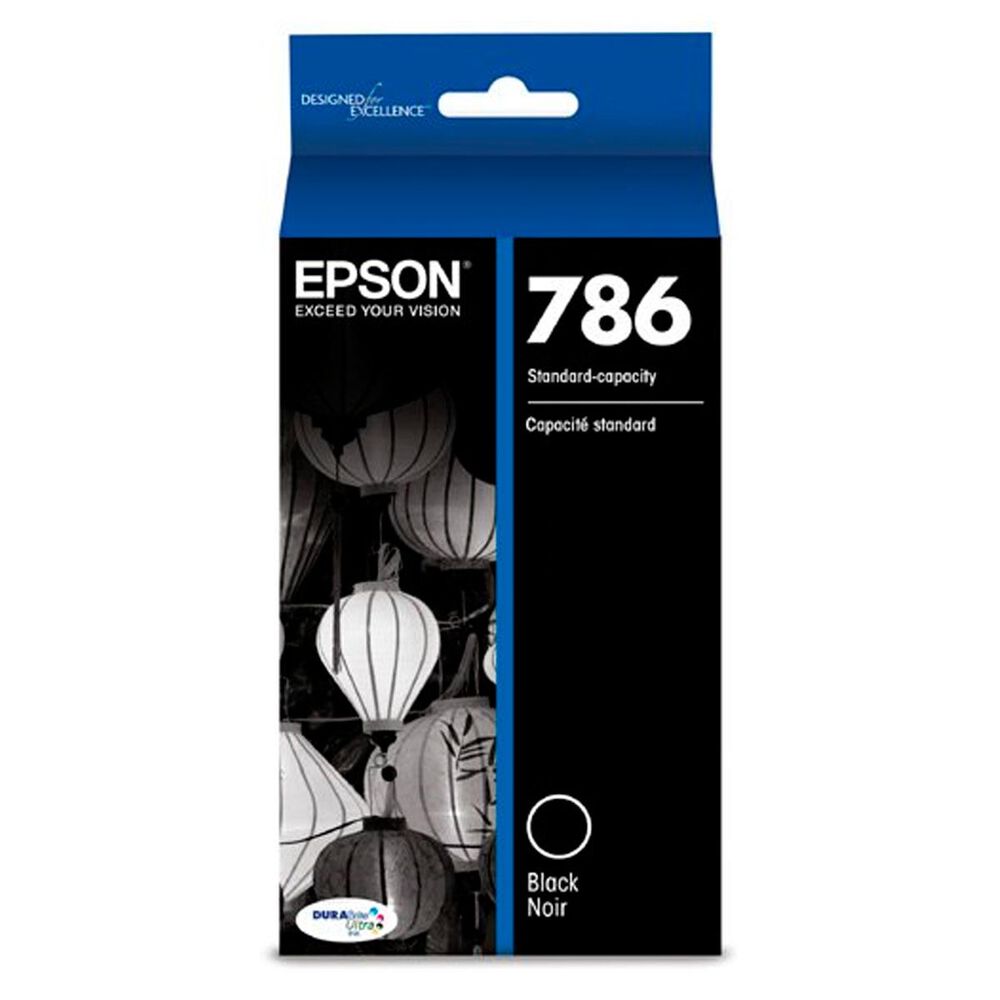 Epson T786 DURABrite Ultra Standard-Capacity Ink Cartridge (Black), , large