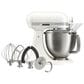 KitchenAid Artisan Plus 5-Quart Stand Mixer in Porcelain White, , large