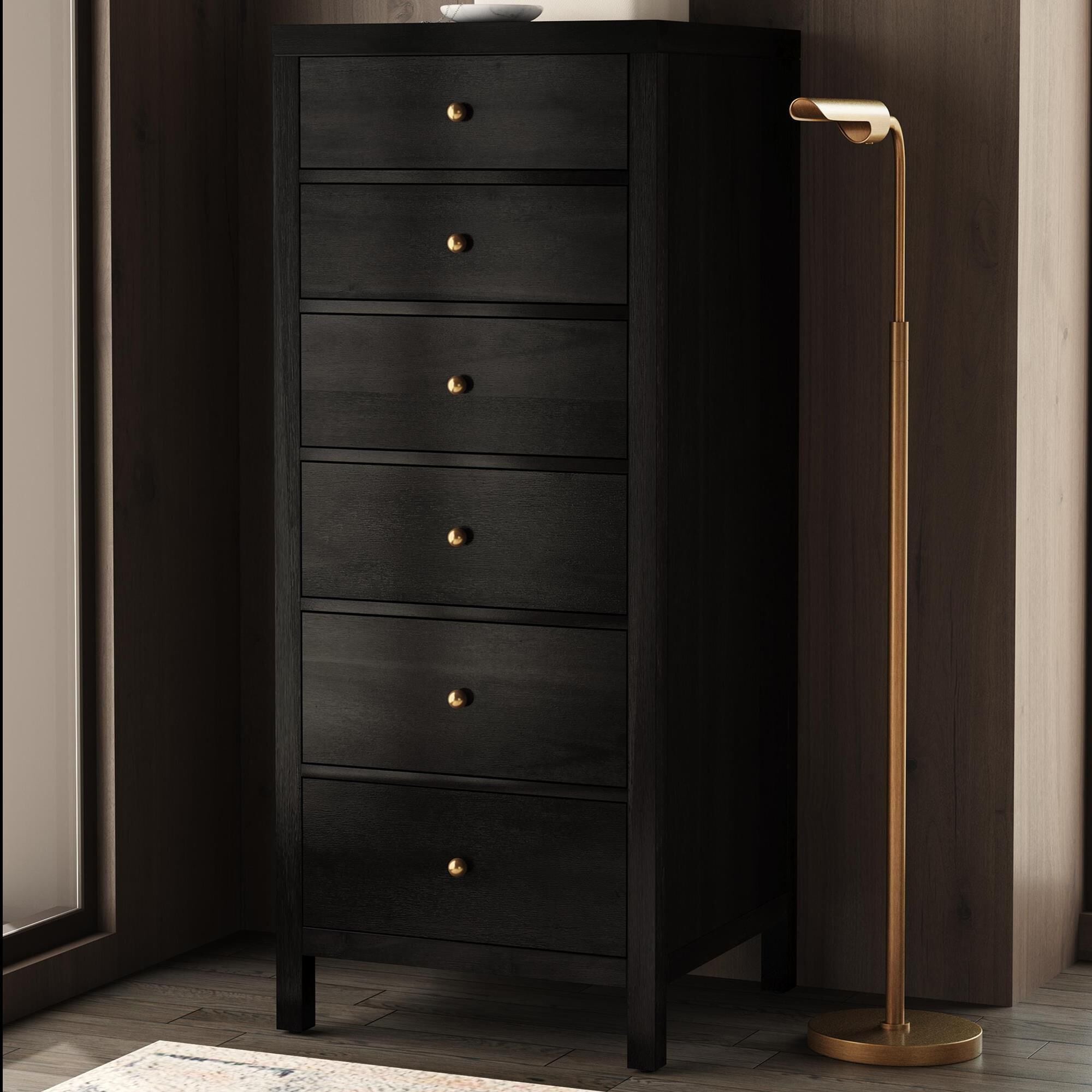 Butler Specialty Company Nora 6-Drawer Lingerie Chest in Antique