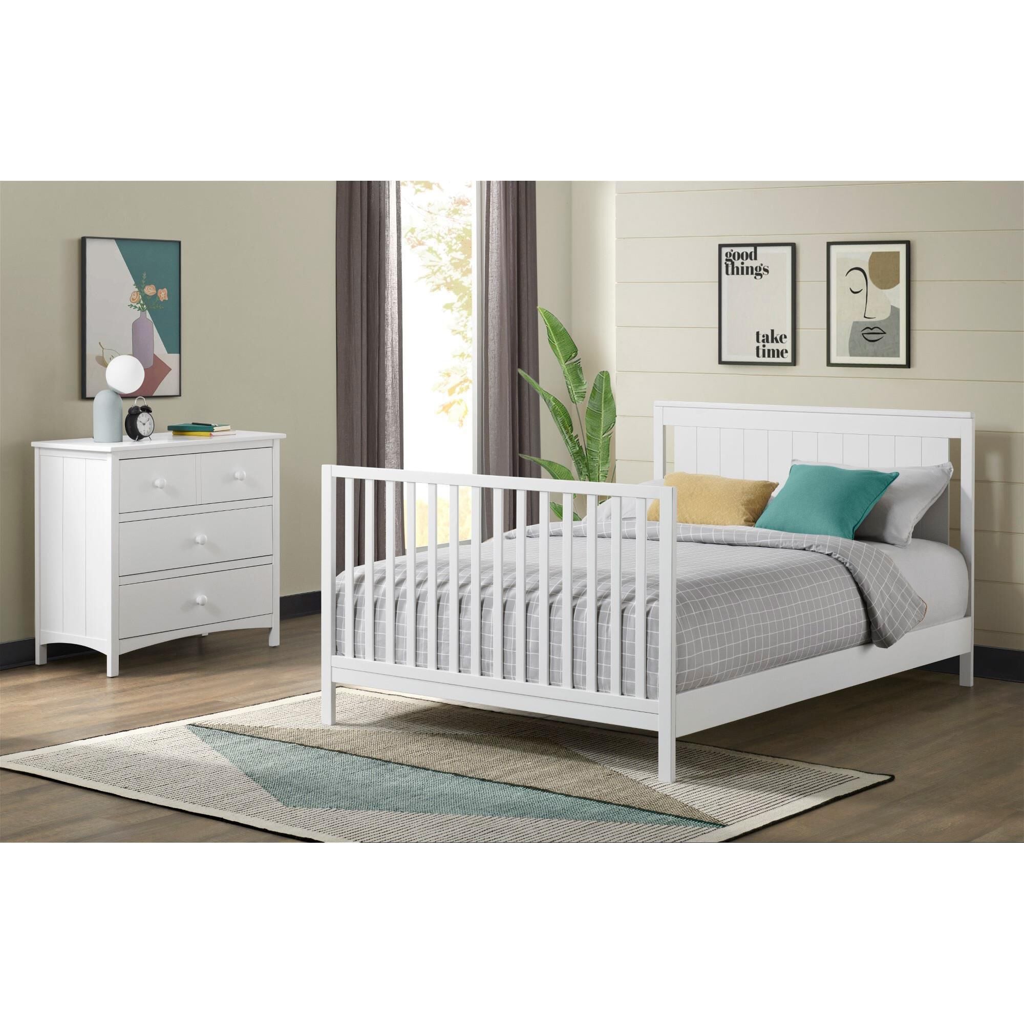 Oxford Baby Lazio Full Bed Conversion Kit in Snow White NFM