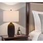 Cal Lighting Trani Ceramic Table Lamp in Matte Black, , large