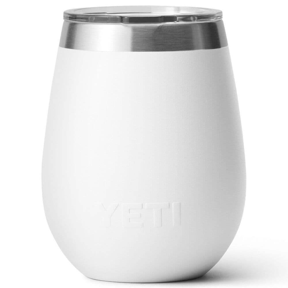 YETI Rambler 10 Oz Wine Tumbler with MagSlider Lid in White, , large