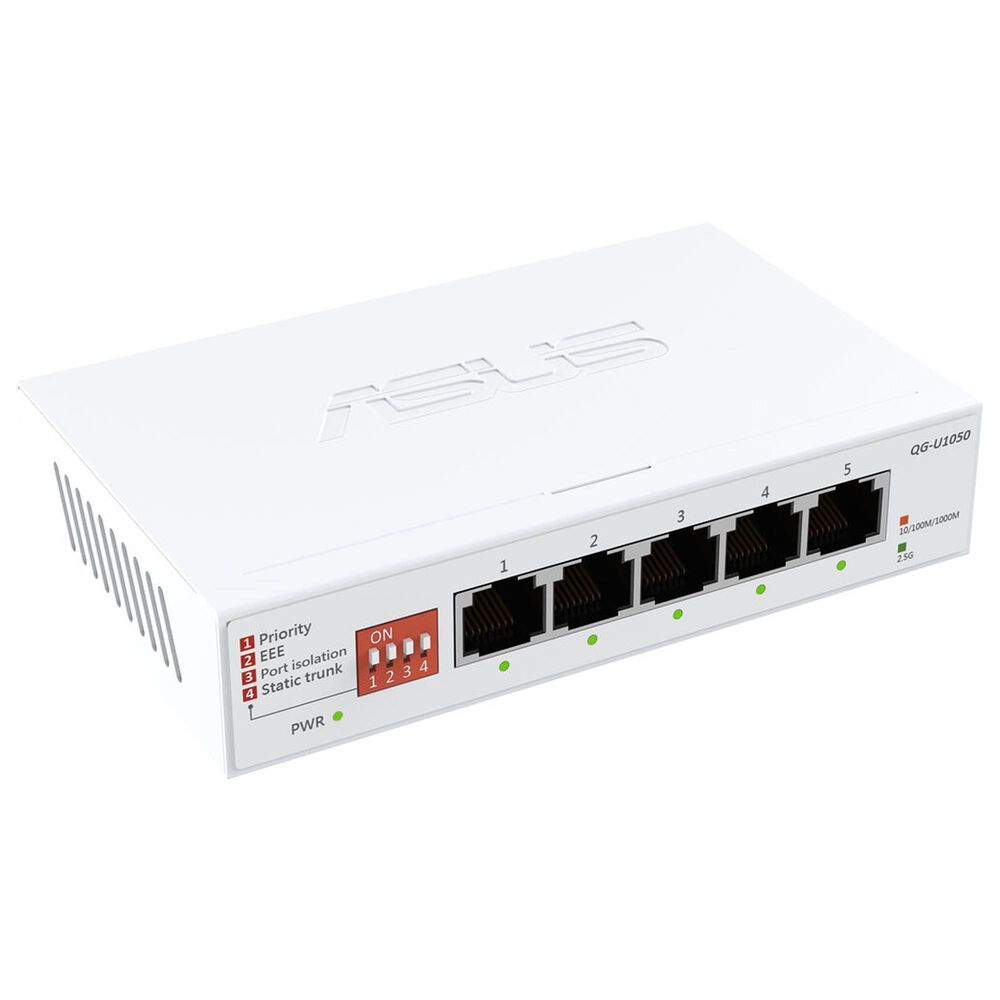 ASUS 5-Port 2.5G Unmanaged Switch in White, , large