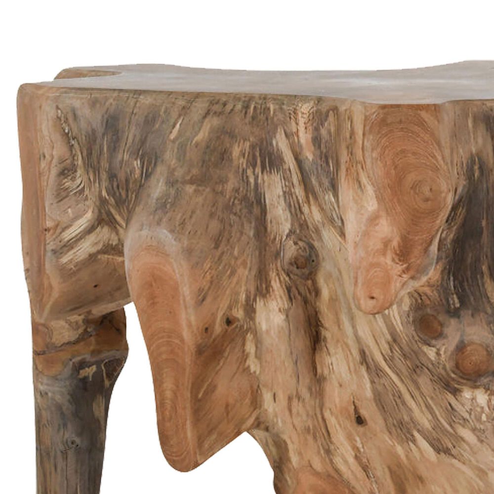 Classic Home Cypress End Table in Natural, , large