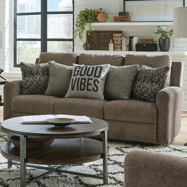 Catnapper Calvin Manual Reclining Sofa in Otter, , large