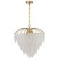 Savoy House Boa 6-Light Chandelier in Warm Brass, , large
