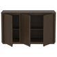 Canadel Modern 4-Door Buffet in Hazelnut Washed, , large