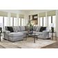 Ashley Lakepoint 2-Piece U-Shaped Sectional with Left-Facing Chaise in Nickel, , large