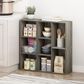 HOMLUX 3-Tier Open Shelf Bookcase in French Oak, , large
