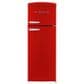 Unique Appliances Classic Retro 7.5 Cu. Ft. Top Freezer Refrigerator in Candy Apple Red, , large