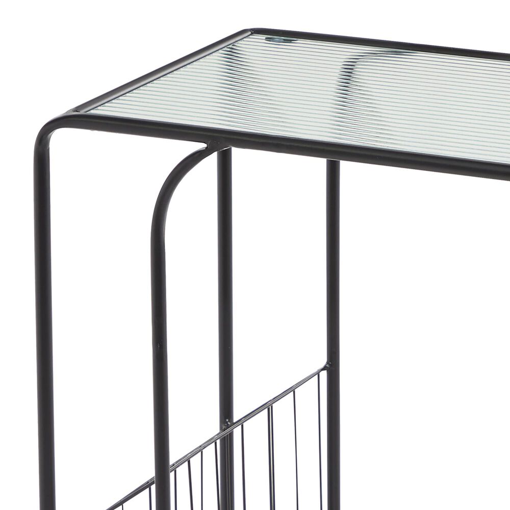 Uma Enterprises C Table Accent Table in Black, , large