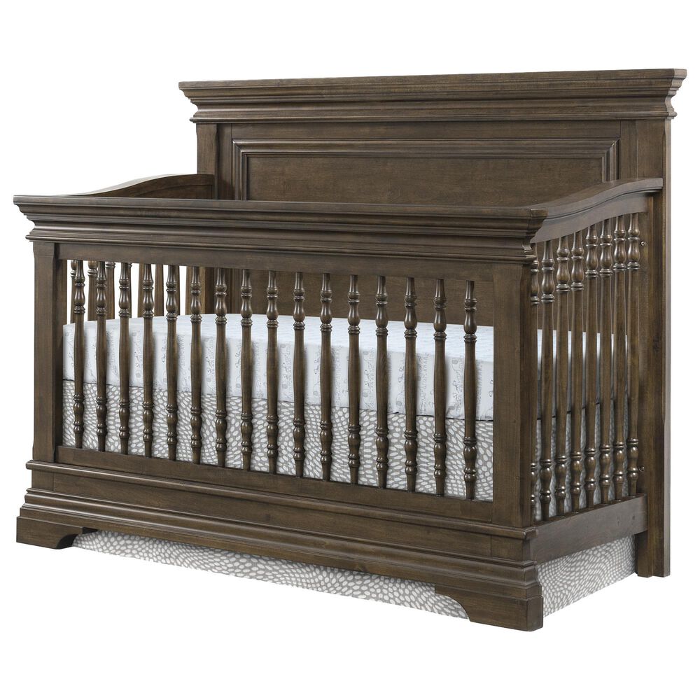 Eastern Shore Olivia 4-In-1 Convertible Crib in Rosewood, , large