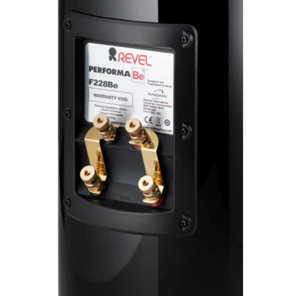 Revel 3-Way Dual 8&quot; Floorstanding Speaker in Black, , large