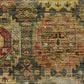 Dalyn Rug Company Silk Road Fern, Olive, Copper, Gold, Paprika, Ivory and Beige 10" x 14" Area Rug, , large