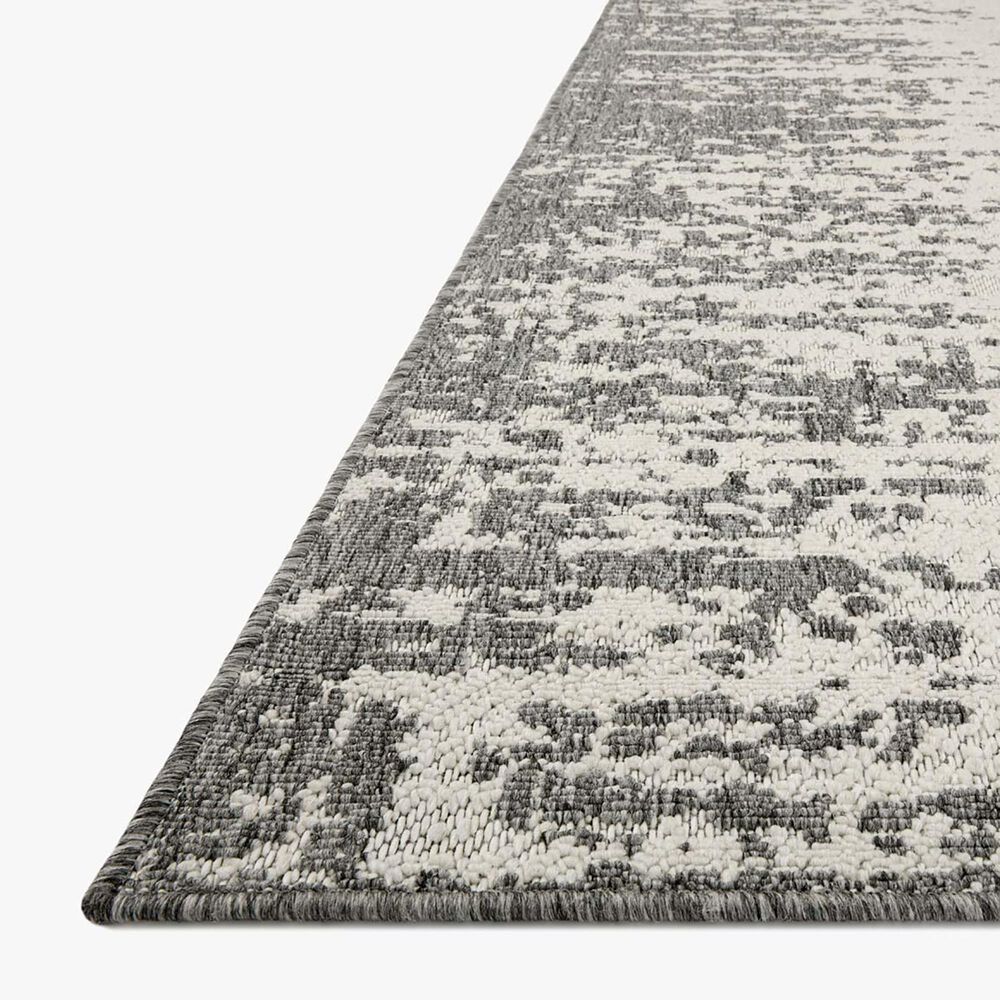 Loloi II Rainier 2&#39;2&quot; x 3&#39;9&quot; Ivory and Grey Indoor/Outdoor Area Performance Rug, , large