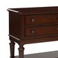 Ashley Lavinton 4-Drawer Server in Cherry Brown, , large