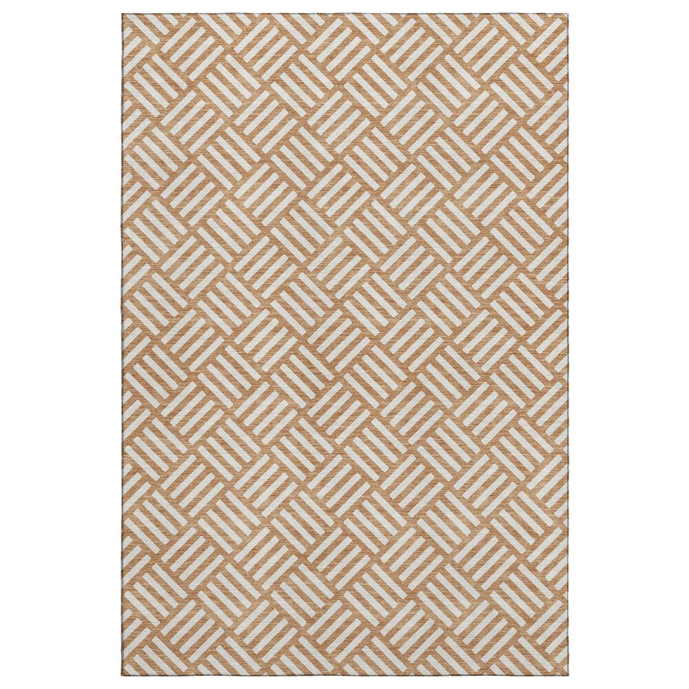 Dalyn Rug Company The Reserve TR3 Copper 9" x 12" Indoor/Outdoor Area Rug, , large