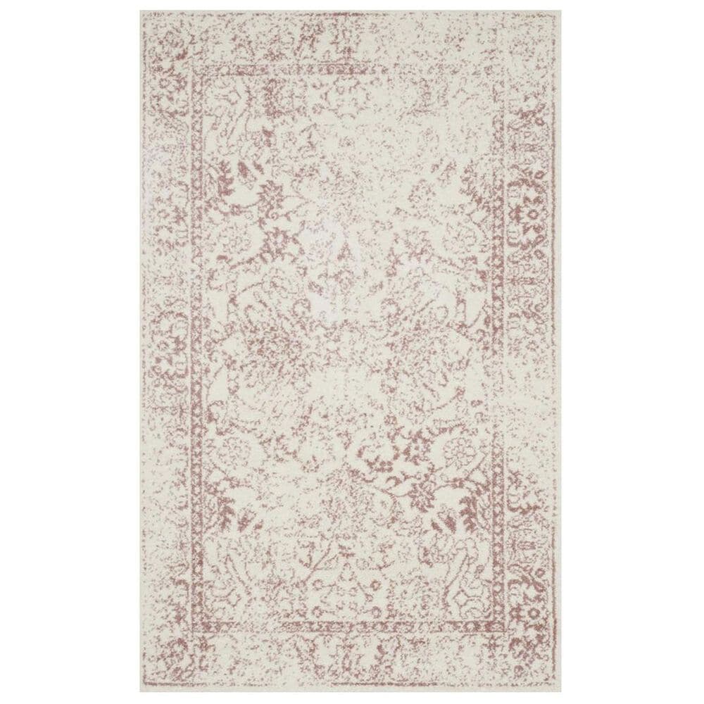 Safavieh Adirondack ADR109H 3" x 5" Ivory and Rose Area Rug, , large