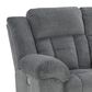 Ashley Tip-Off Power Reclining Loveseat in Slate, , large