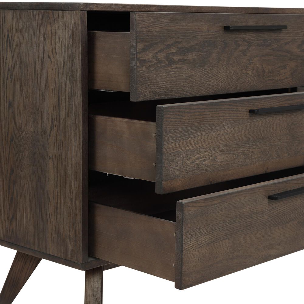Blue River Astoria 6-Drawer Dresser in Dark Brown, , large