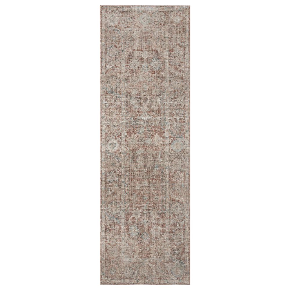 Magnolia Home Millie 2"7" x 12" Brick and Fog Runner, , large