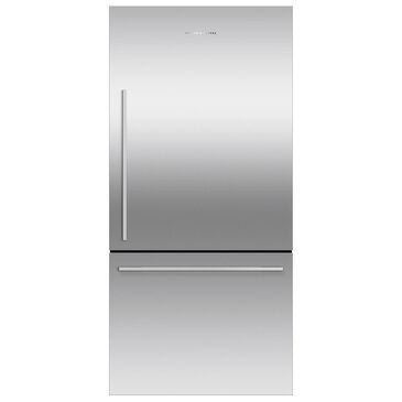 Fisher and Paykel 17 Cu. Ft. Counter Depth Refrigerator with Right Hinge in Stainless Steel, , large