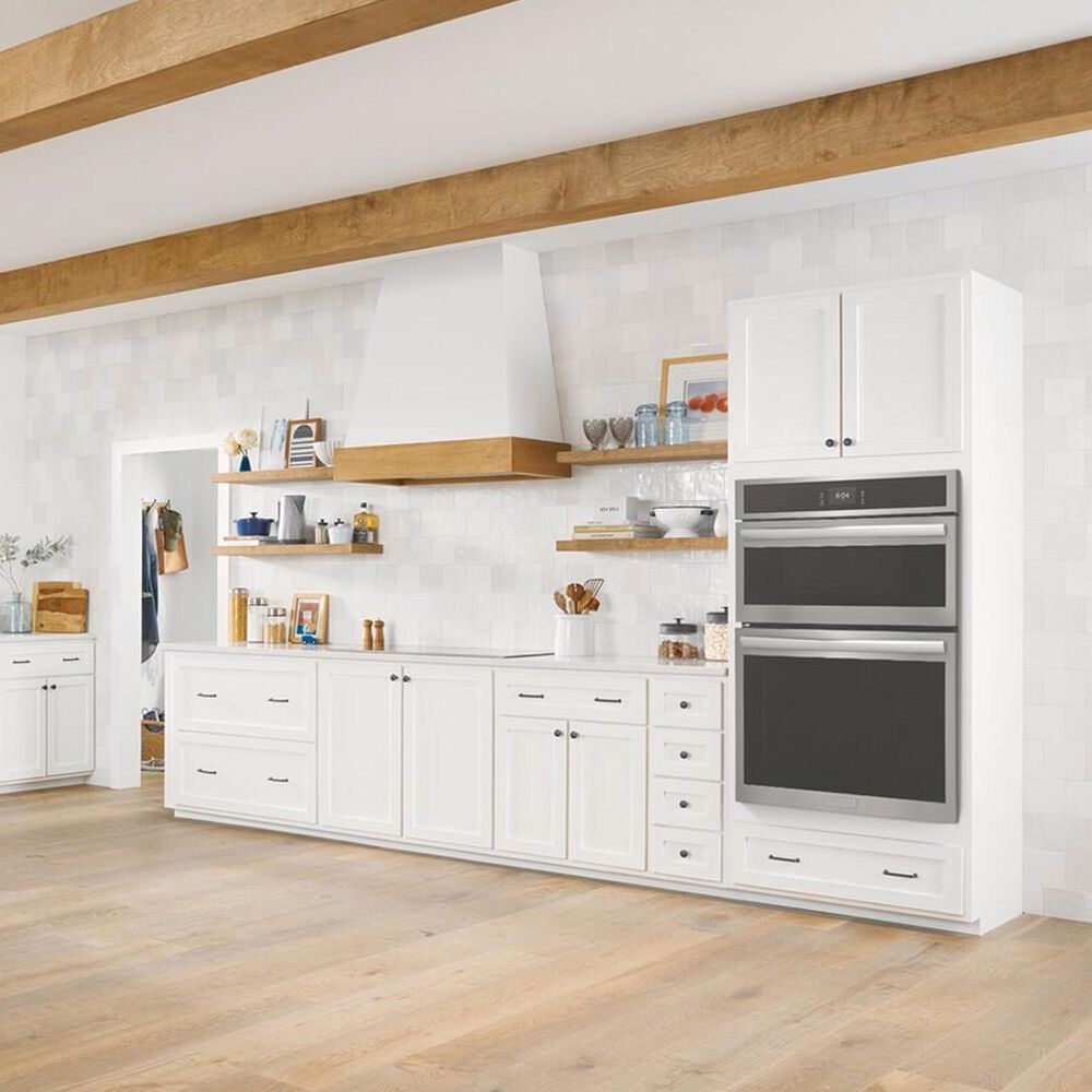 Frigidaire Gallery 2-Piece Kitchen Package with 30" Electric Microwave Combination Wall Oven and 36" Gas Cooktop in Stainless Steel, , large