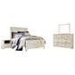 Ashley Bellaby 4 Piece Queen Bedroom Set in Whitewash, , large