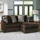 Ashley Midnight-Madness 2-Piece Right Facing Sectional with Chaise in Chocolate, , large