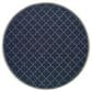 Oriental Weavers Marina 6025P 7"10" Round Navy and Ivory Area Rug, , large