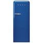 SMEG 9.92 Cu. Ft. Freestanding Compact Refrigerator with Right Handle in Blue, , large