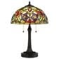 Quoizel Violets Table Lamp in Vintage Bronze, , large