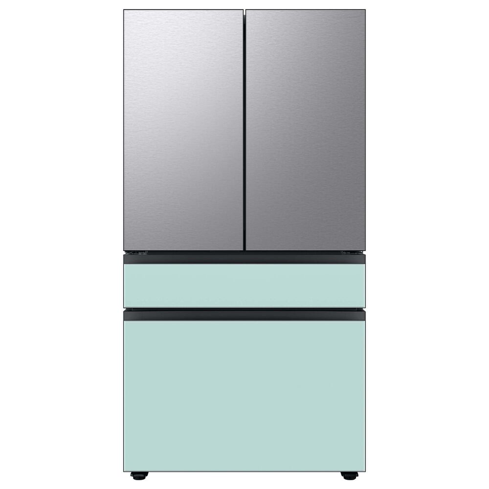 Samsung Bespoke Bespoke 4-Door French Door Refrigerator Top Panel in Stainless Steel, , large