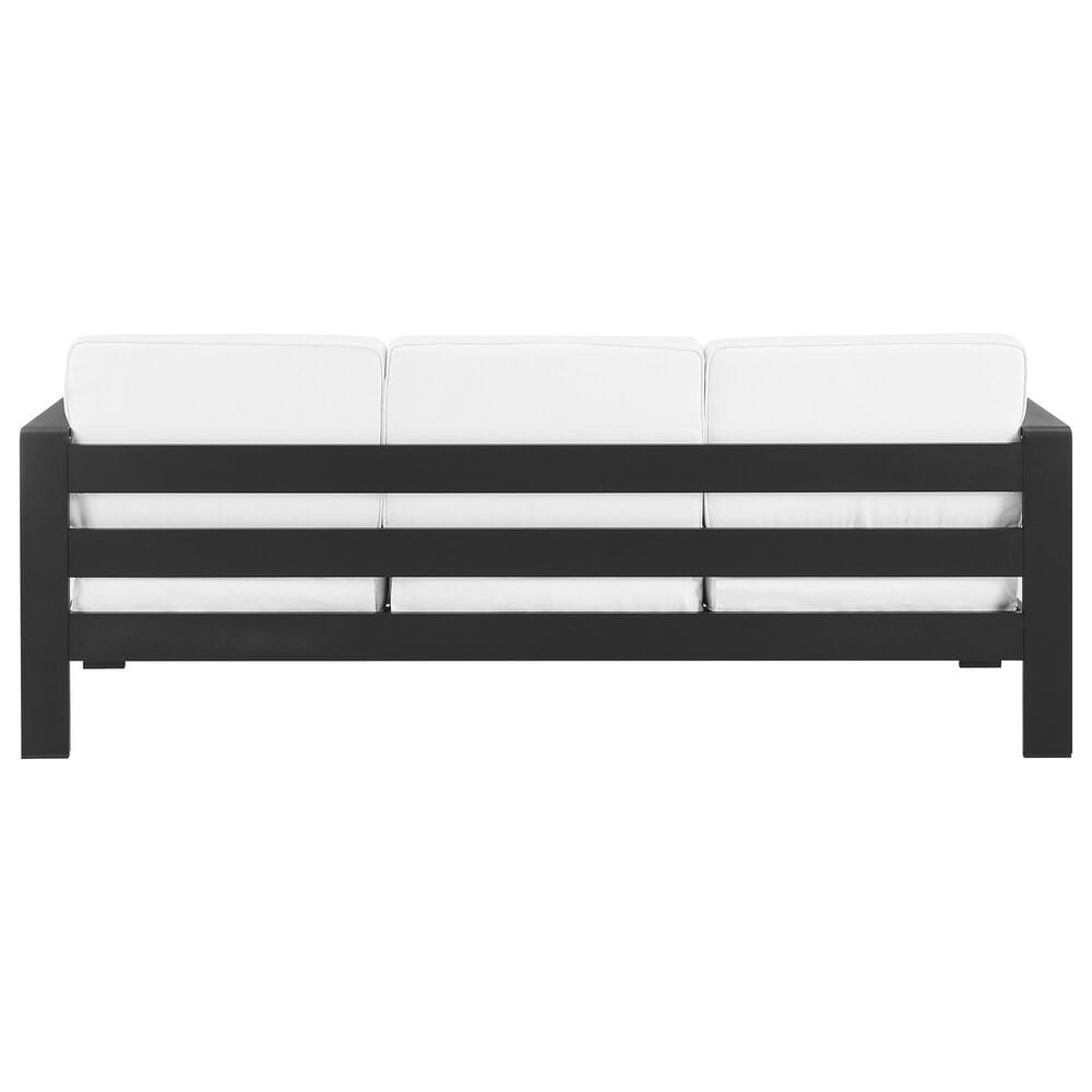 Linon Home Decor Karah 2-Seater Outdoor Sofa in White, , large