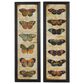 Maple and Jade 36" x 11" Butterfly Wall Art in Multicolor (Set of 2), , large