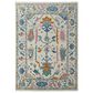 Feizy Karina 3"6" x 5"6" Ivory and Multicolor Area Rug, , large