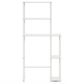 HOMLUX Turn-N-Tube 5-Shelf Toilet Space Saver in White, , large