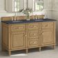 James Martin Vanities Lorelai 60" Double Vanity in Light Natural Oak with 3 cm Charcoal Soapstone Quartz Top, , large