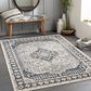 Surya Lavadora 5"3" x 7" Black, Ink Blue, Light Gray, Light Beige and Cream Area Rug, , large