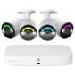 Lorex Fusion 4K 16 Camera Capable (8 Wired + 8 Fusion Wi-Fi) 2TB Wired NVR System with 4 Bullet Cameras Featuring Smart Security Lighting, , large