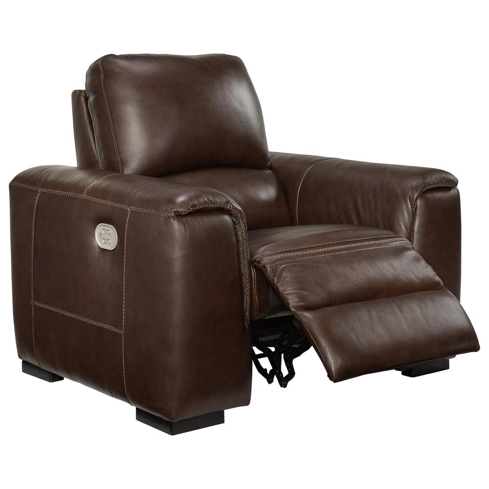 Ashley Alessandro Power Recliner in Walnut, , large
