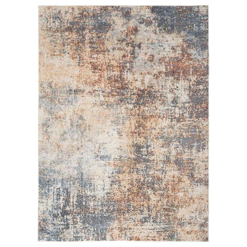 Nourison Astra Machine Washable Abstract 2"2" x 4" Multicolor Area Rug, , large